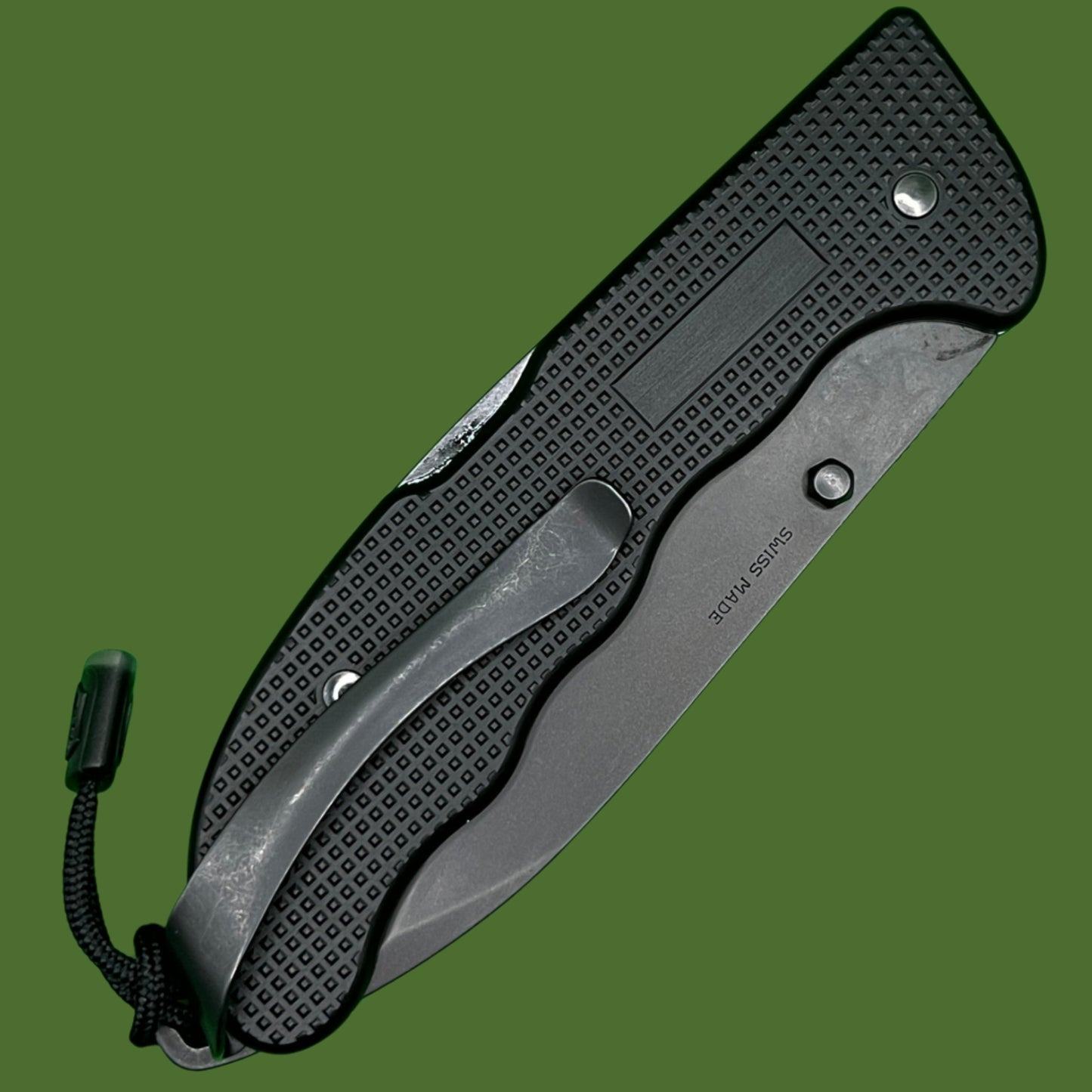*Pre-Owned* Victorinox Evoke Lockback Black Alox