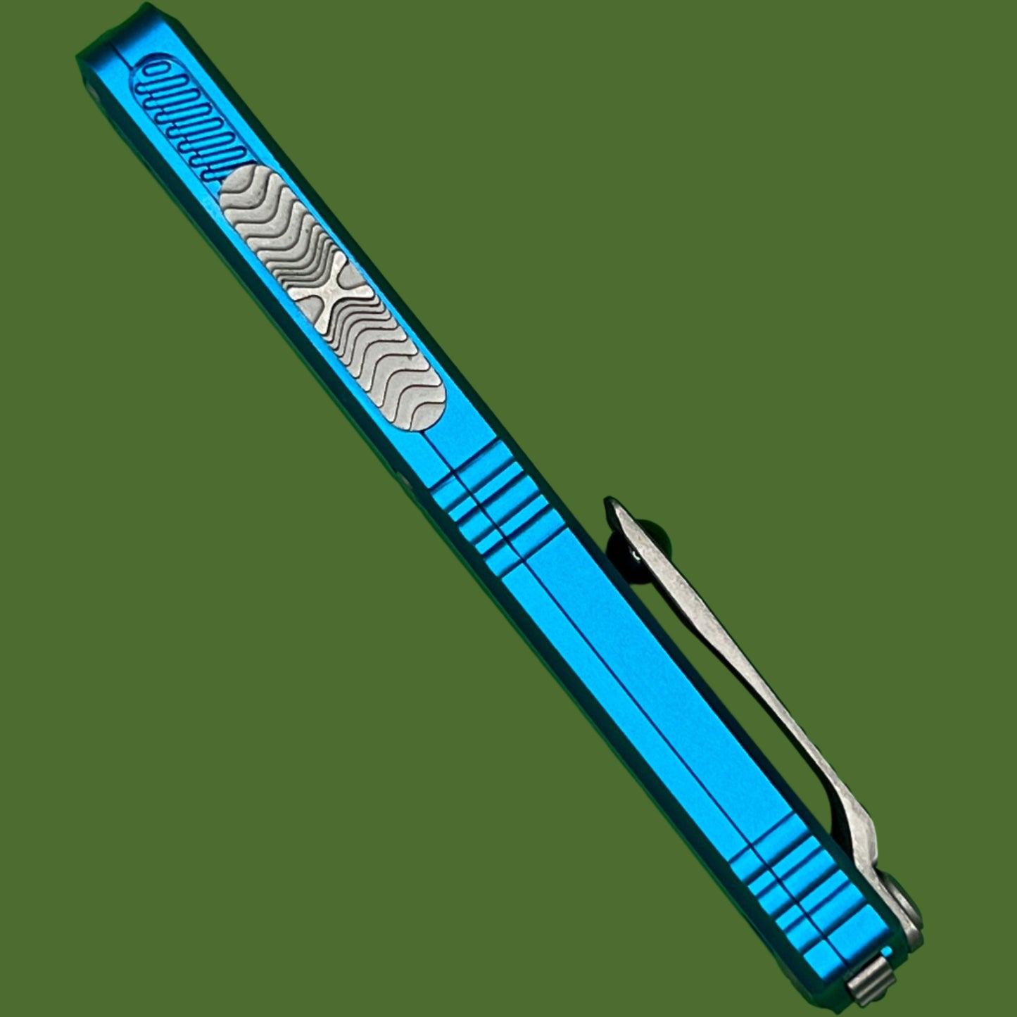 Microtech Hera II Mini S/E Blue Apocalyptic Standard 1703M-10APBL