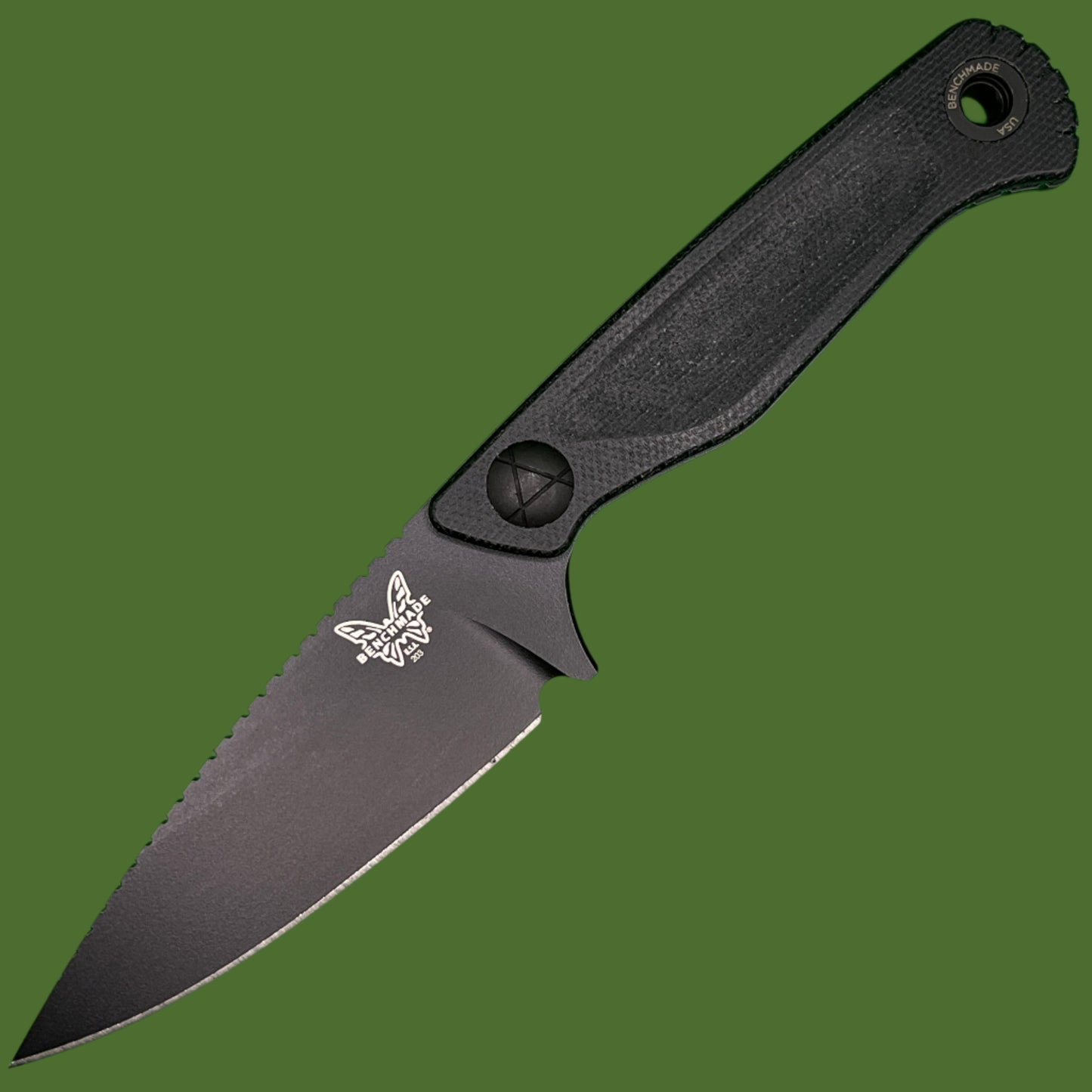 Benchmade Dacian Fixed Blade Black Micarta 203BK-02