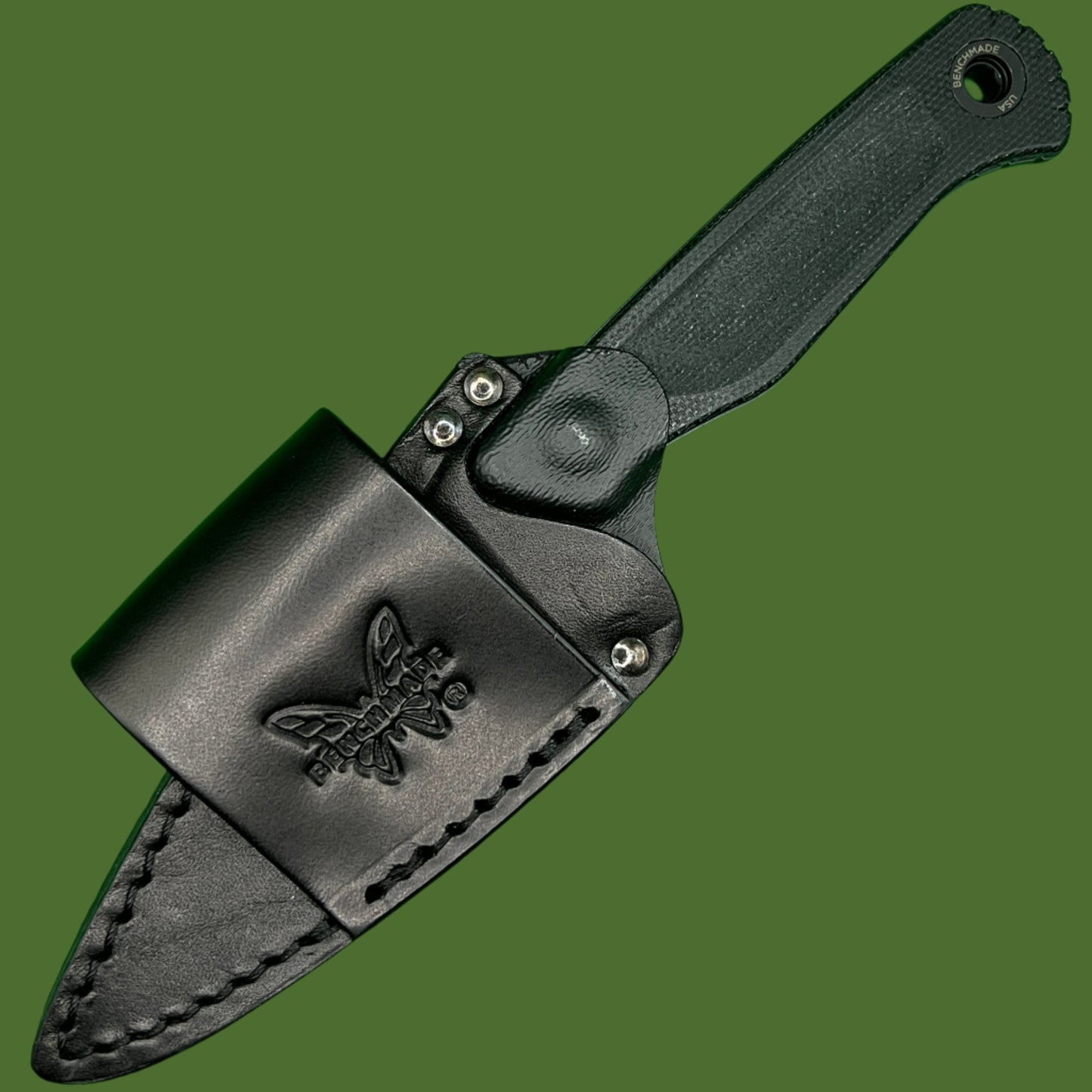 Benchmade Dacian Fixed Blade Black Micarta 203BK-02