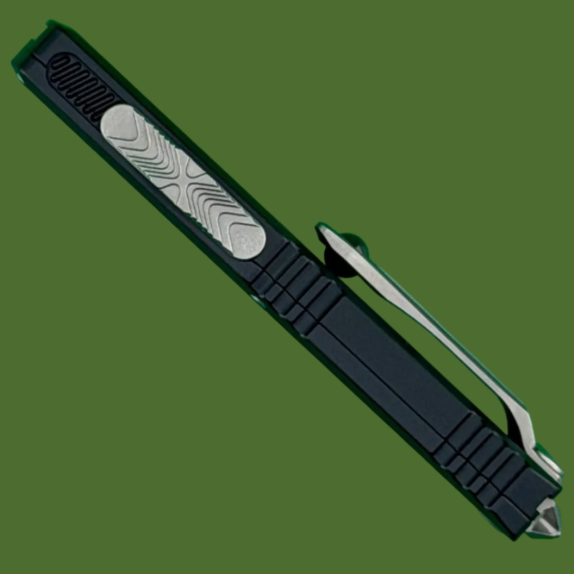 Microtech UTX-70 Hellhound Gen IV Signature Series Stonewash Standard 14194-10S