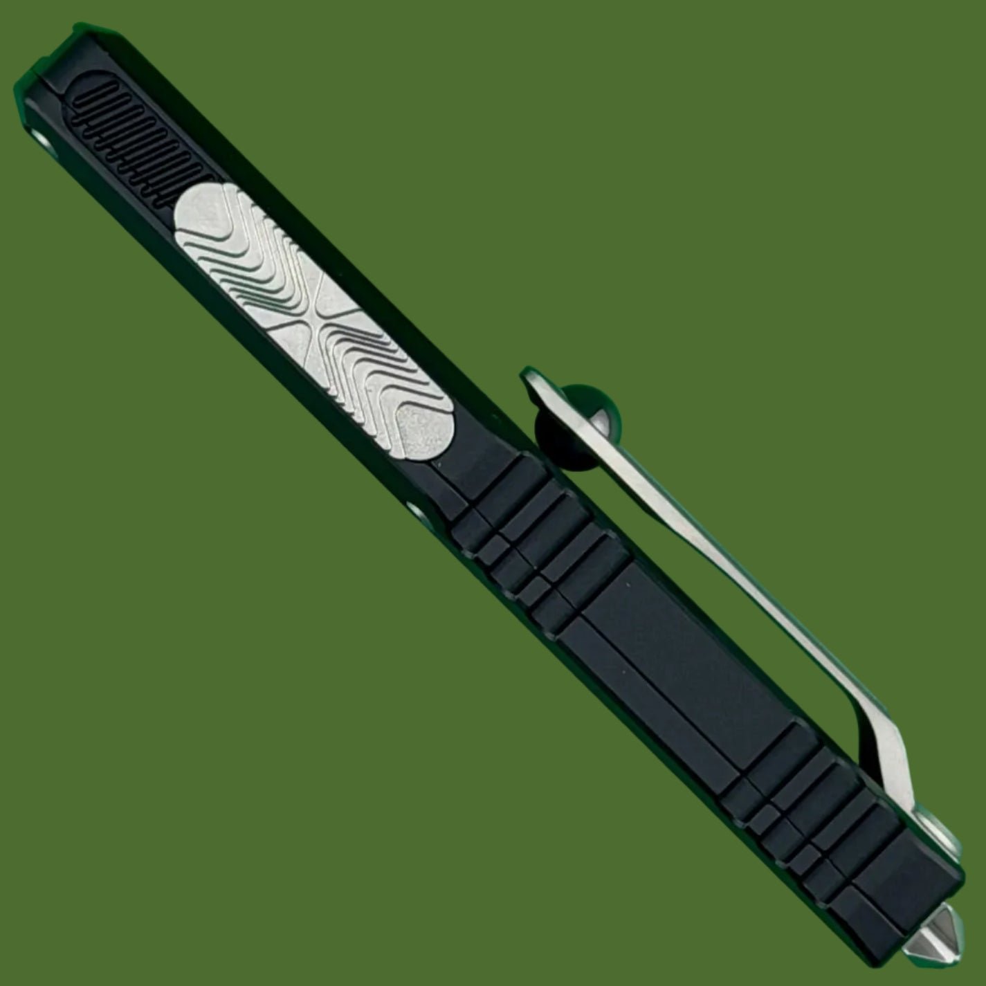Microtech UTX-85 D/E Gen IV Satin Full Serrated 12324-6