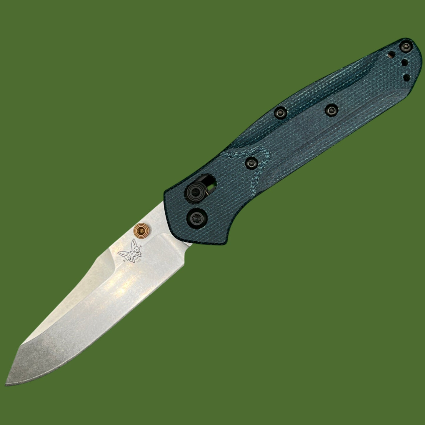 Benchmade Mini Osborne 945-04 M390 Denim Micarta