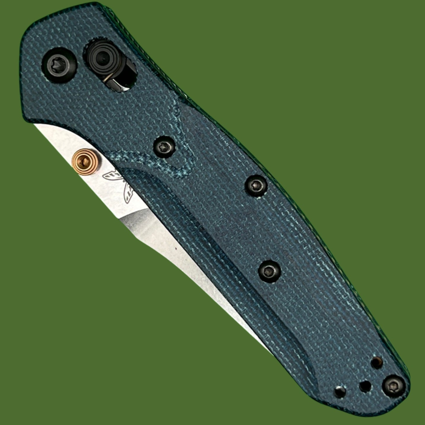 Benchmade Mini Osborne 945-04 M390 Denim Micarta
