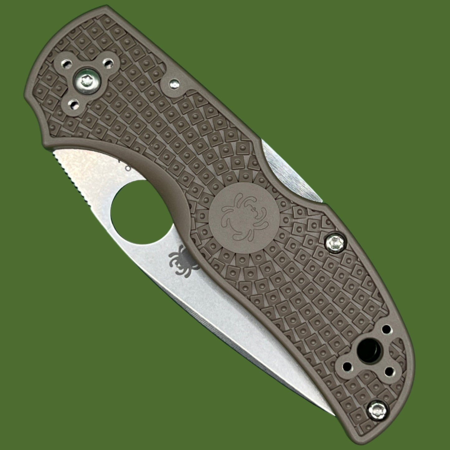 Spyderco Native 5 Lightweight Sprint Run Brown FRN 15V