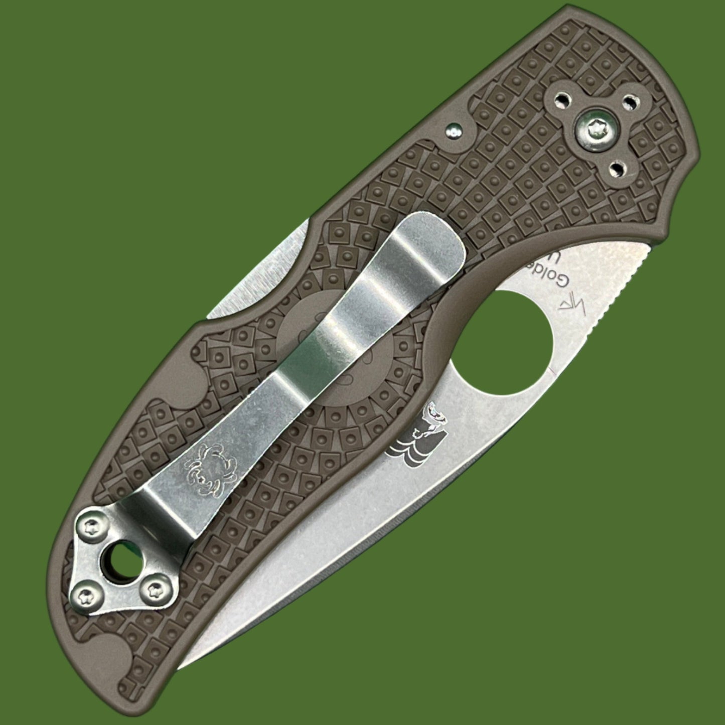 Spyderco Native 5 Lightweight Sprint Run Brown FRN 15V