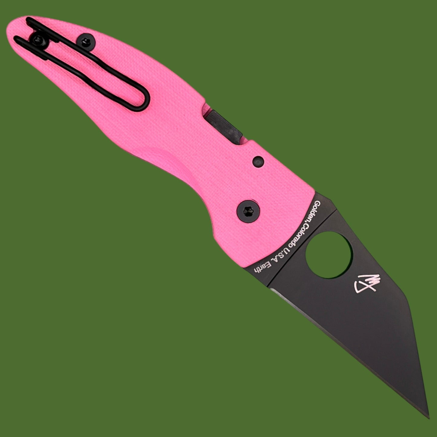 Spyderco MicroJimbo Compression Lock Pink/Black
