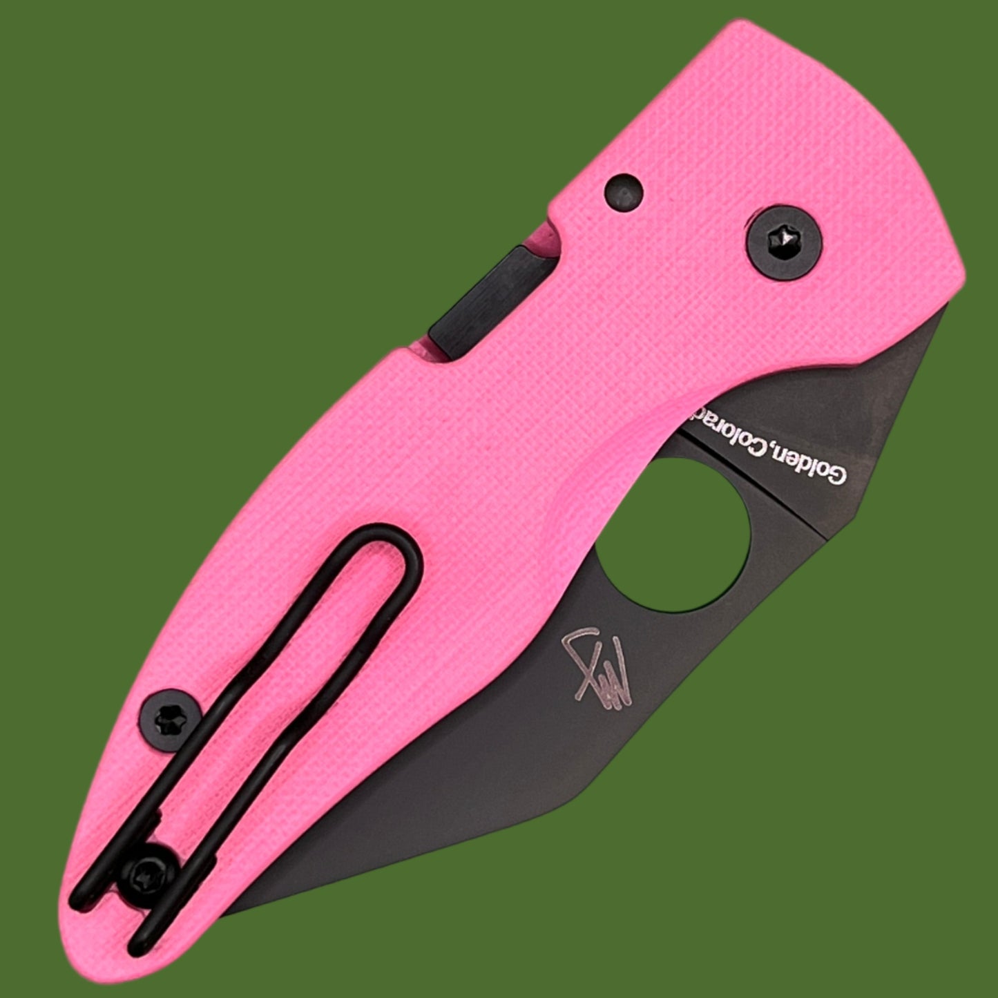 Spyderco MicroJimbo Compression Lock Pink/Black