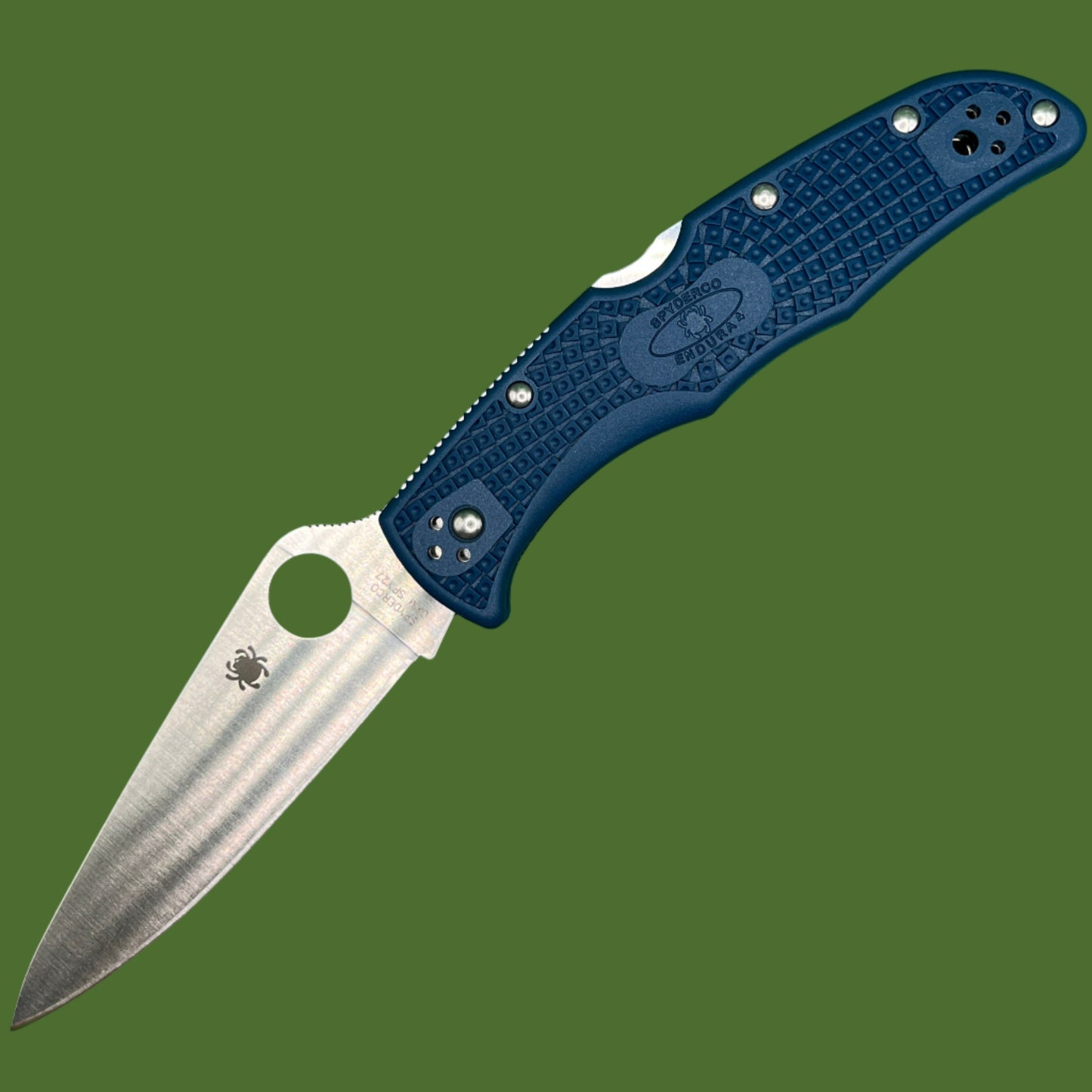 Spyderco Endura 4 Lockback Cobalt Blue SPY27