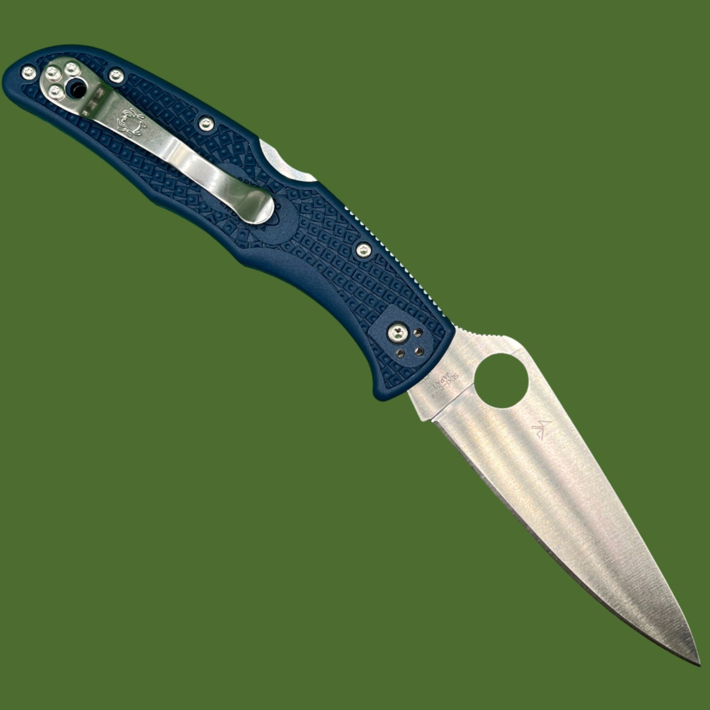Spyderco Endura 4 Lockback Cobalt Blue SPY27
