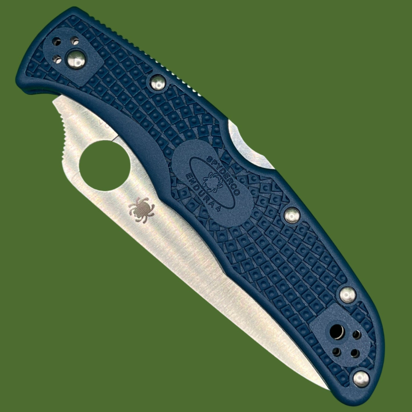 Spyderco Endura 4 Lockback Cobalt Blue SPY27
