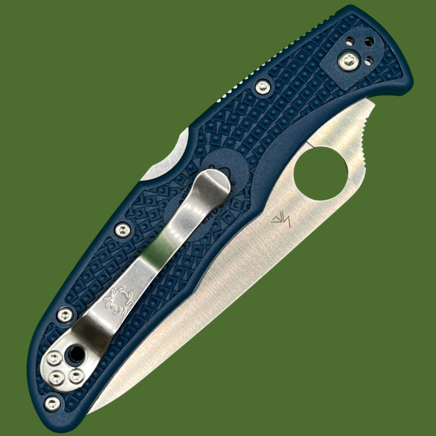 Spyderco Endura 4 Lockback Cobalt Blue SPY27