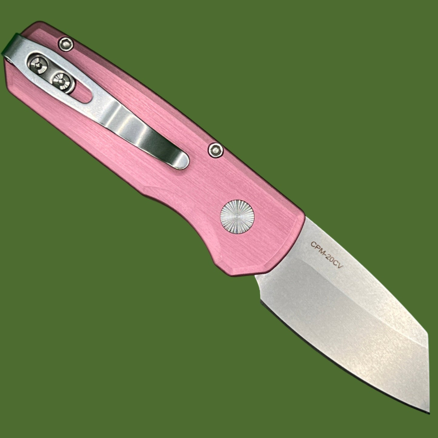 *Pre-Owned* Protech Runt 5 Auto Pink Aluminum