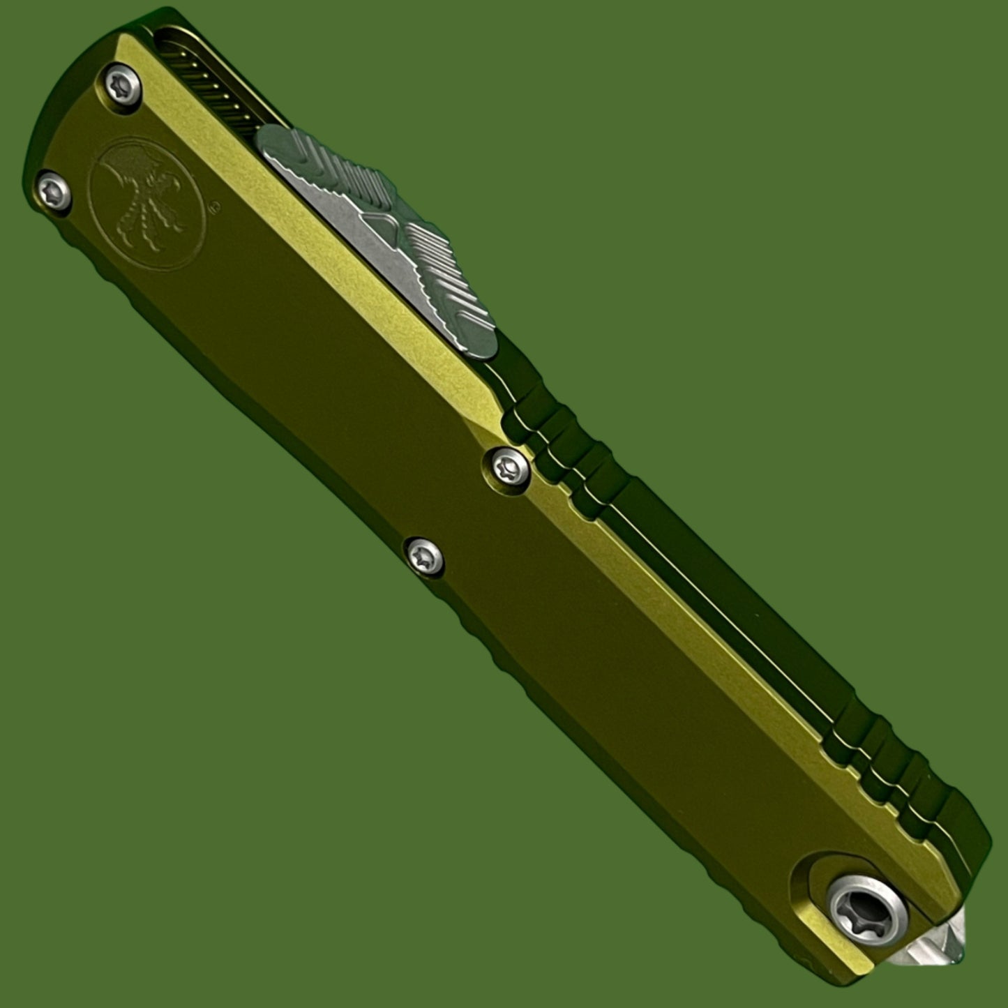 Microtech Ultratech D/E Gen IV OD Green Apocalyptic Standard 11224-10APOD