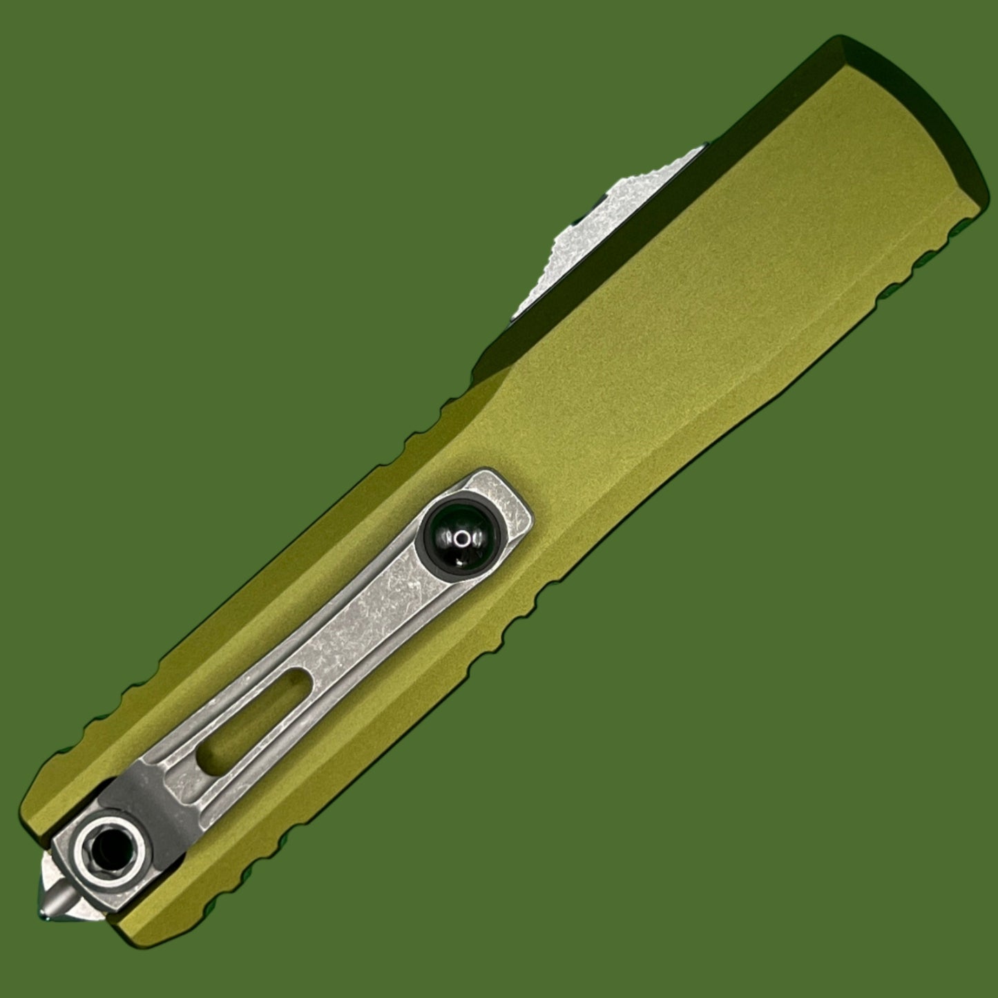 Microtech Ultratech D/E Gen IV OD Green Apocalyptic Standard 11224-10APOD