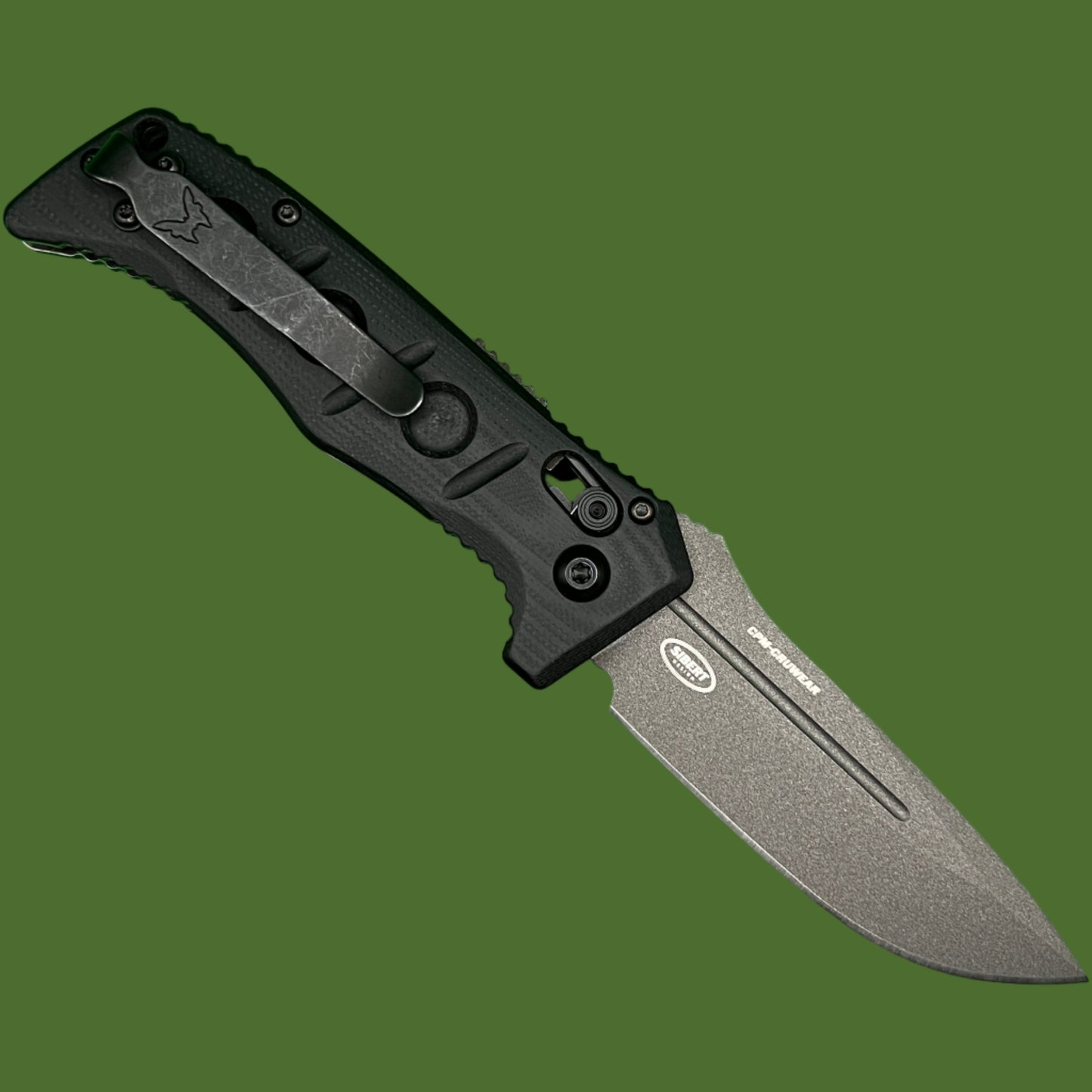 Benchmade Mini Auto Adamas Black Axis Lock 2730GY-1