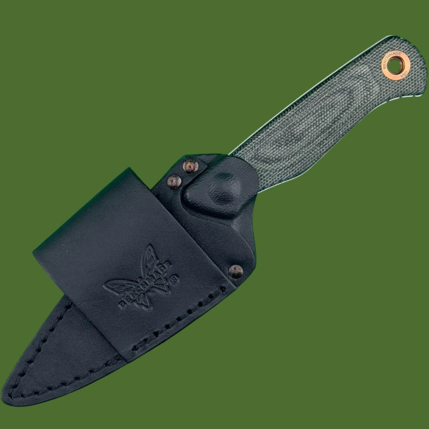 *Pre-Owned* Benchmade Dacian Fixed Blade Denim Micarta