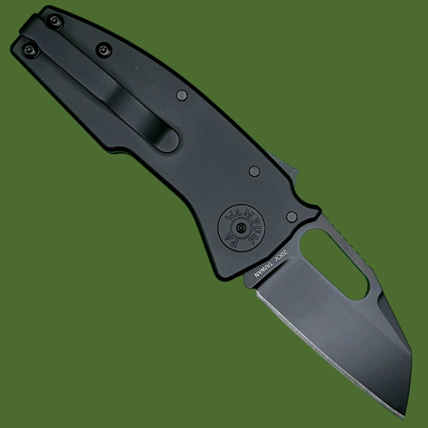 Demko Nano Shark Stealth Sharks Foot Black Aluminum