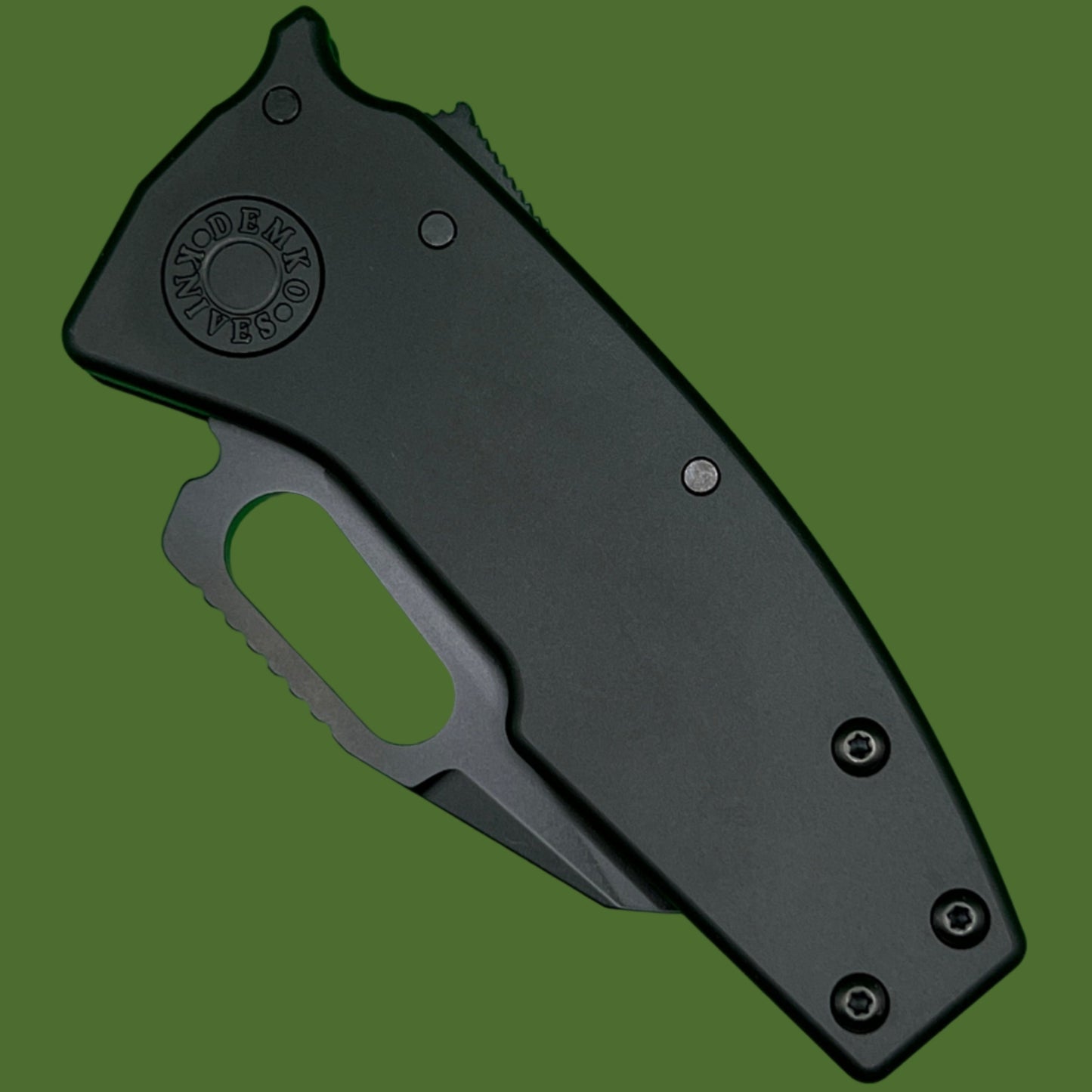 Demko Nano Shark Stealth Sharks Foot Black Aluminum