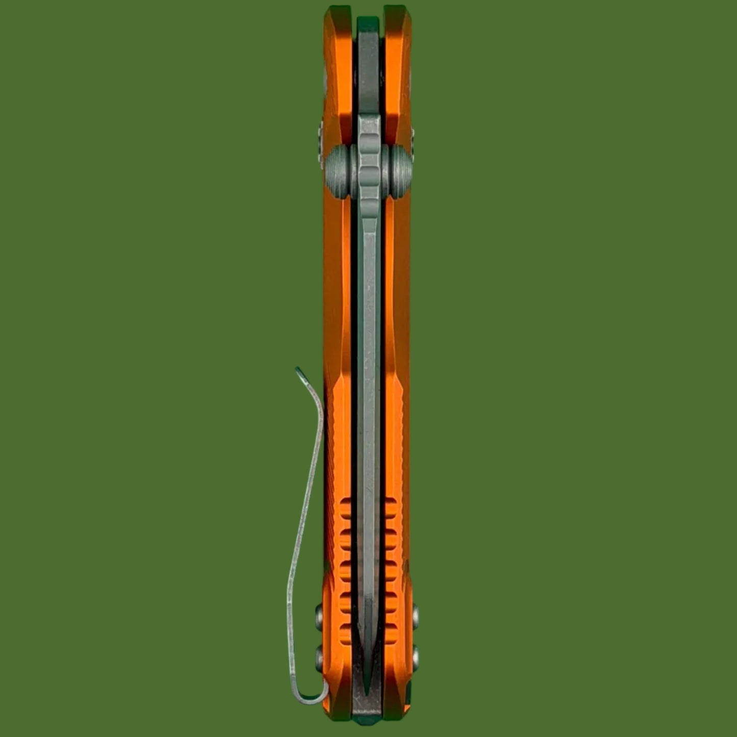 Microtech MSI Mini S/E Fluted Orange Apocalyptic Standard 210M-10APFLOR