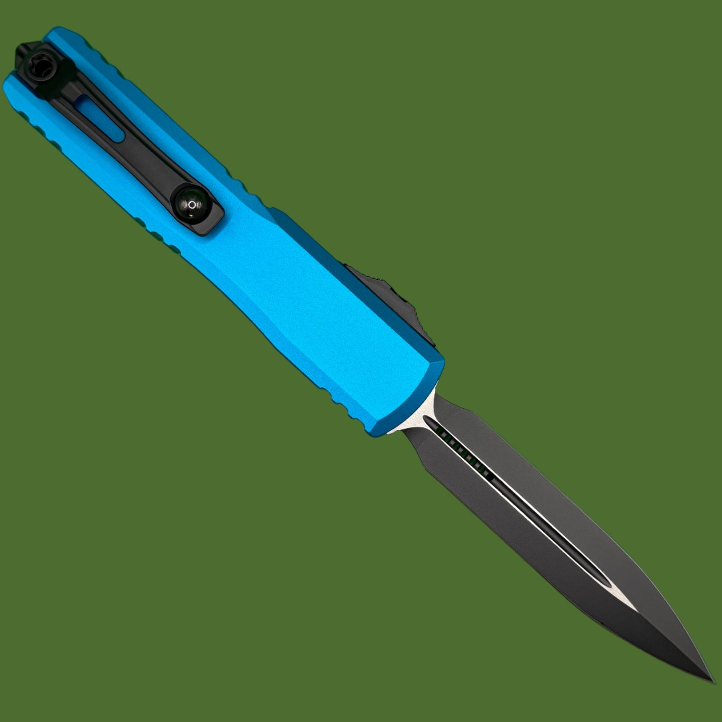 Microtech Ultratech D/E Gen IV Blue Standard 11224-1BL