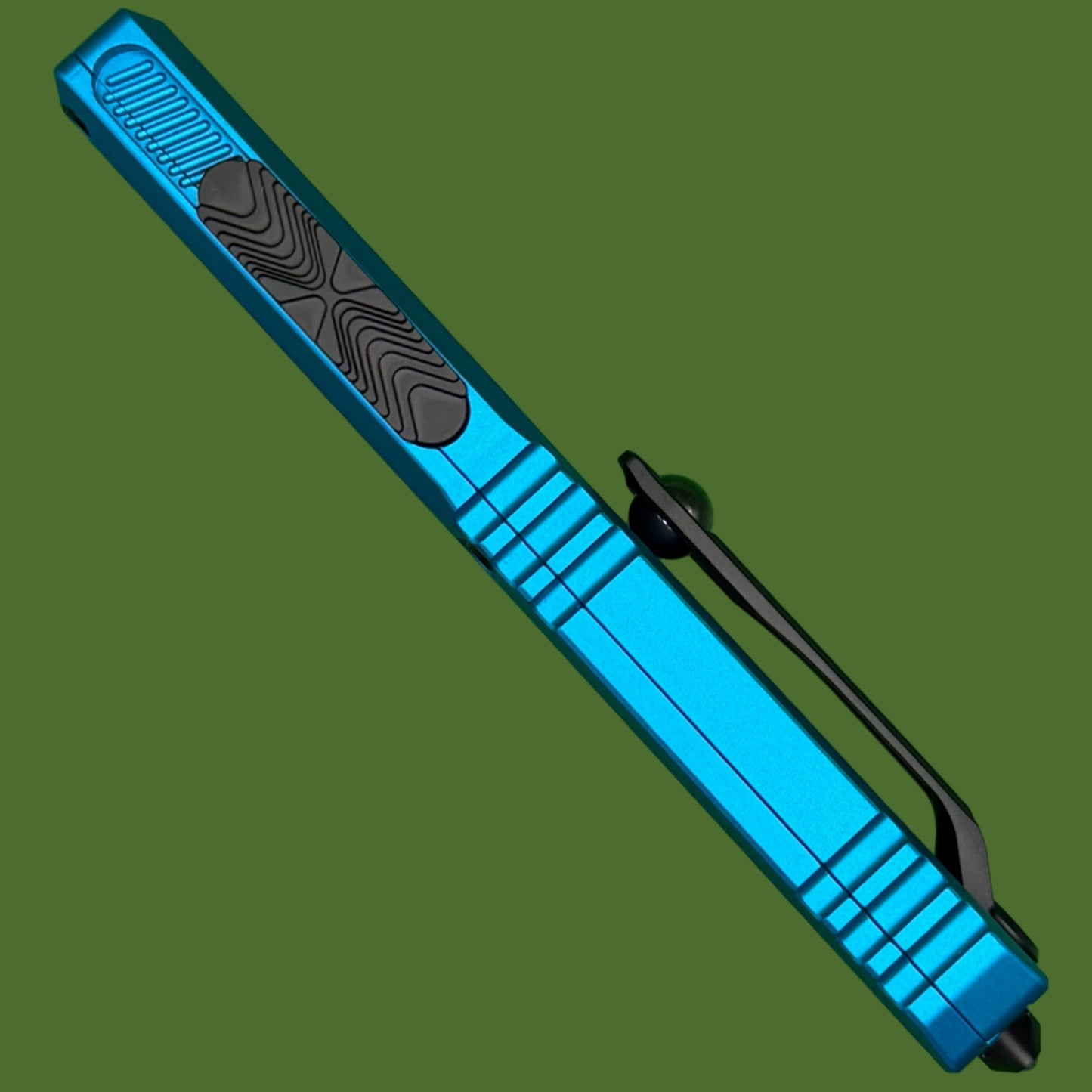 Microtech Ultratech D/E Gen IV Blue Standard 11224-1BL