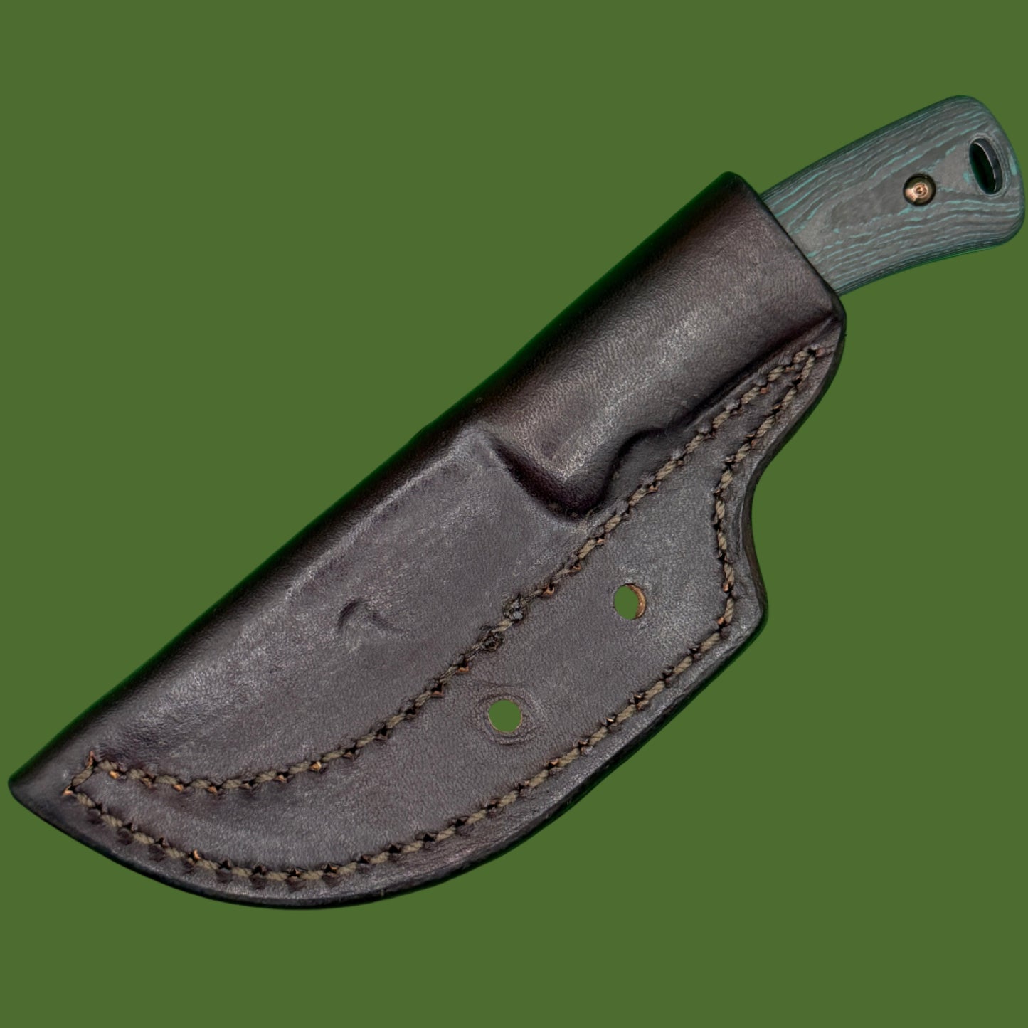 TRM Tagalong Springfield EDC Exclusive Brittany Blue CamoCarbon Fixed Blade
