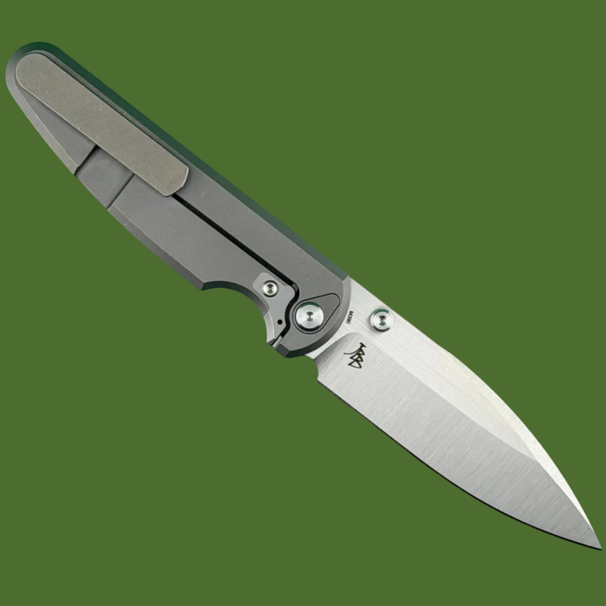 Chaves x Brad Blount Phase 229 Integral (Stonewash Titanium, Satin Blade)
