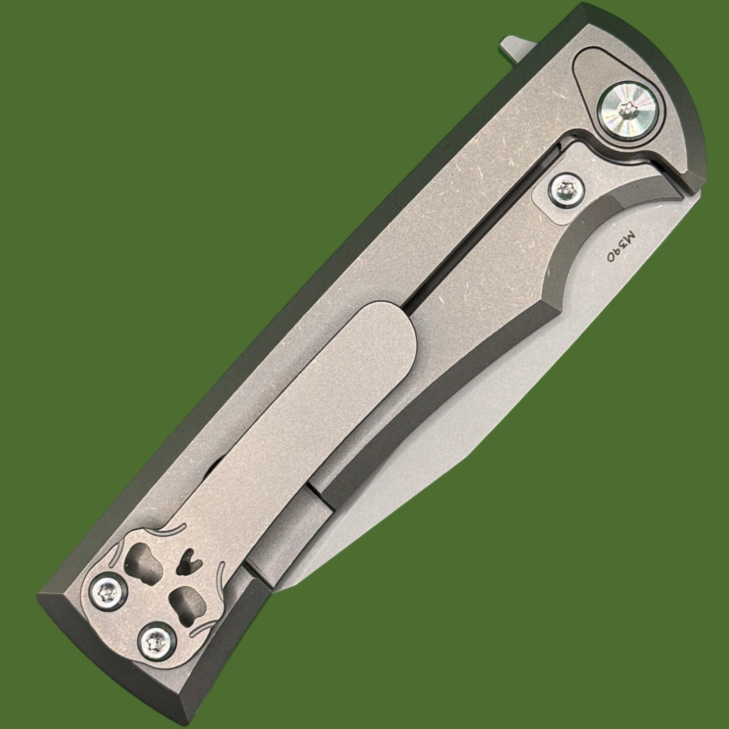 Chaves Sangre Street Flipper Titanium Integral (Stonewashed)