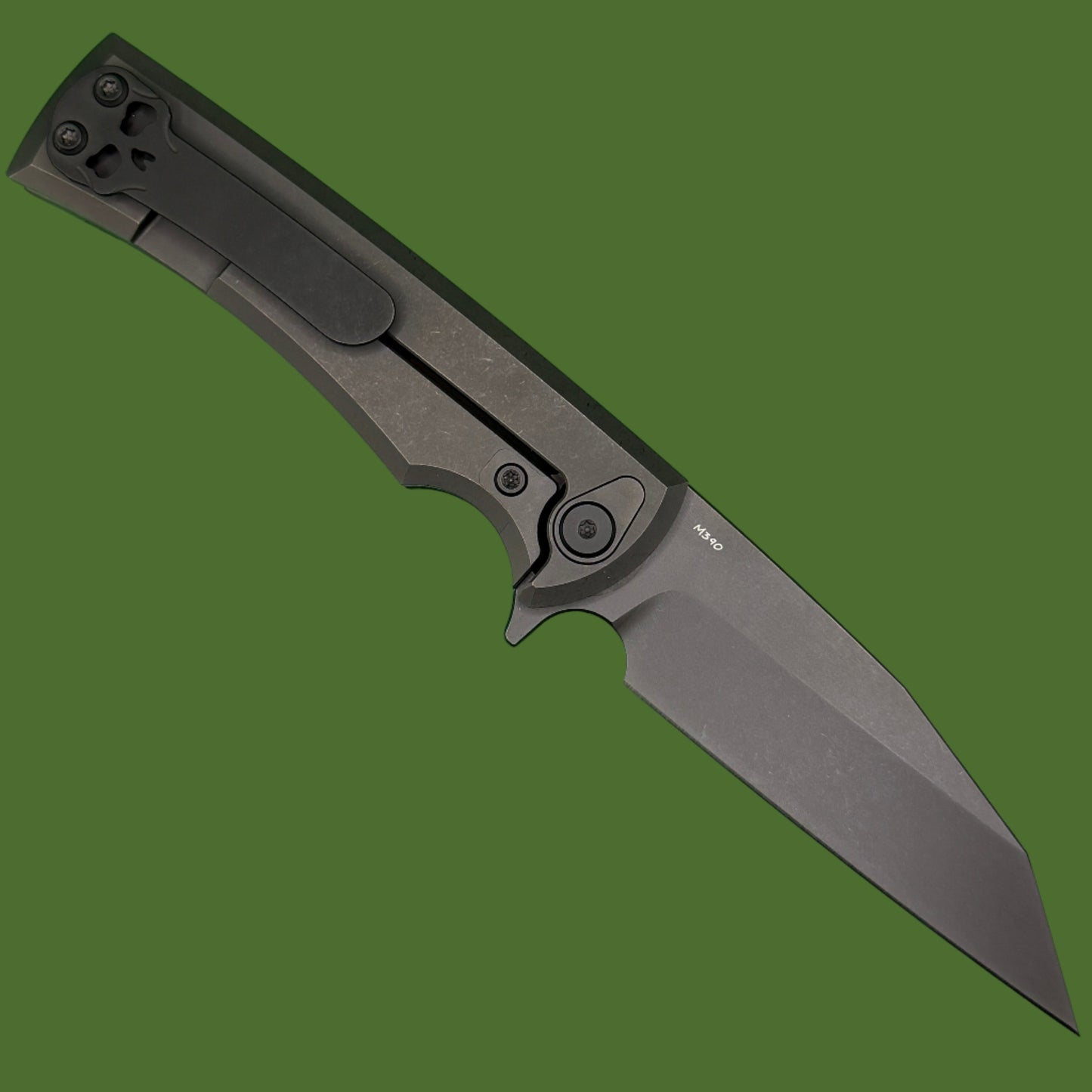 Chaves Sangre Street Flipper Titanium Integral (Grey PVD)