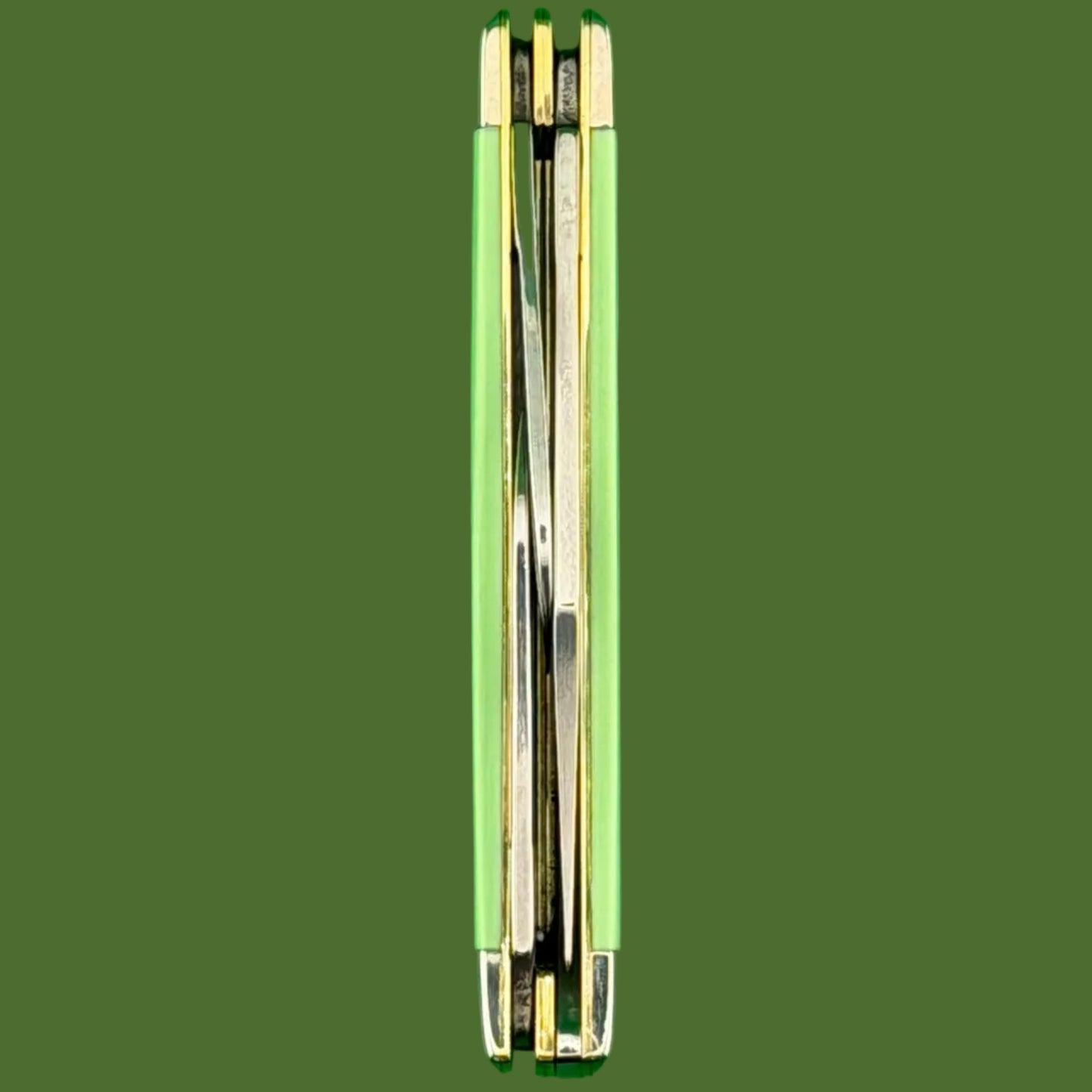 Case Medium Stockman Smooth Green Synthetic (4344 SS) 63832