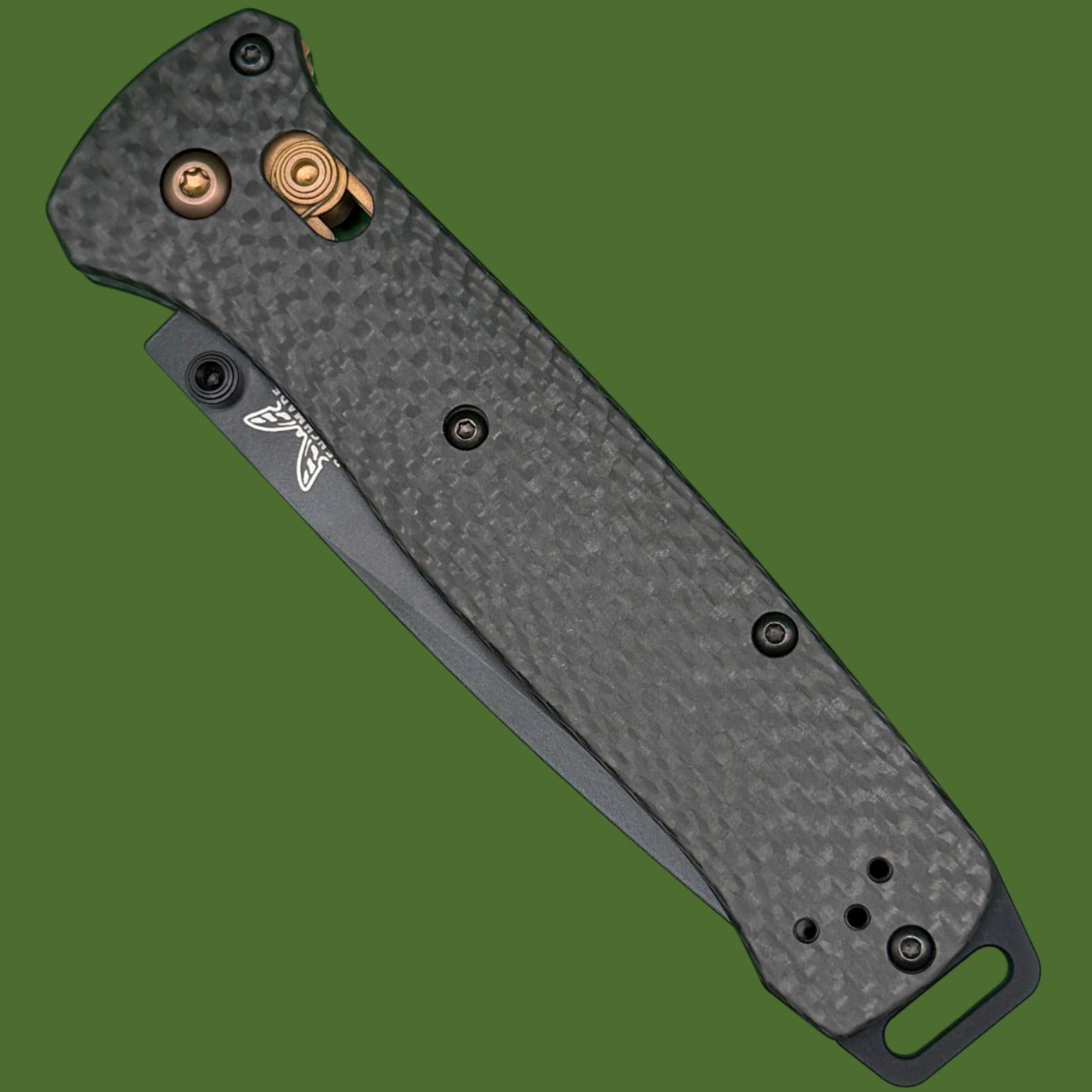 Benchmade Bailout Carbon Fiber, Black S90V Blade 537BK-10