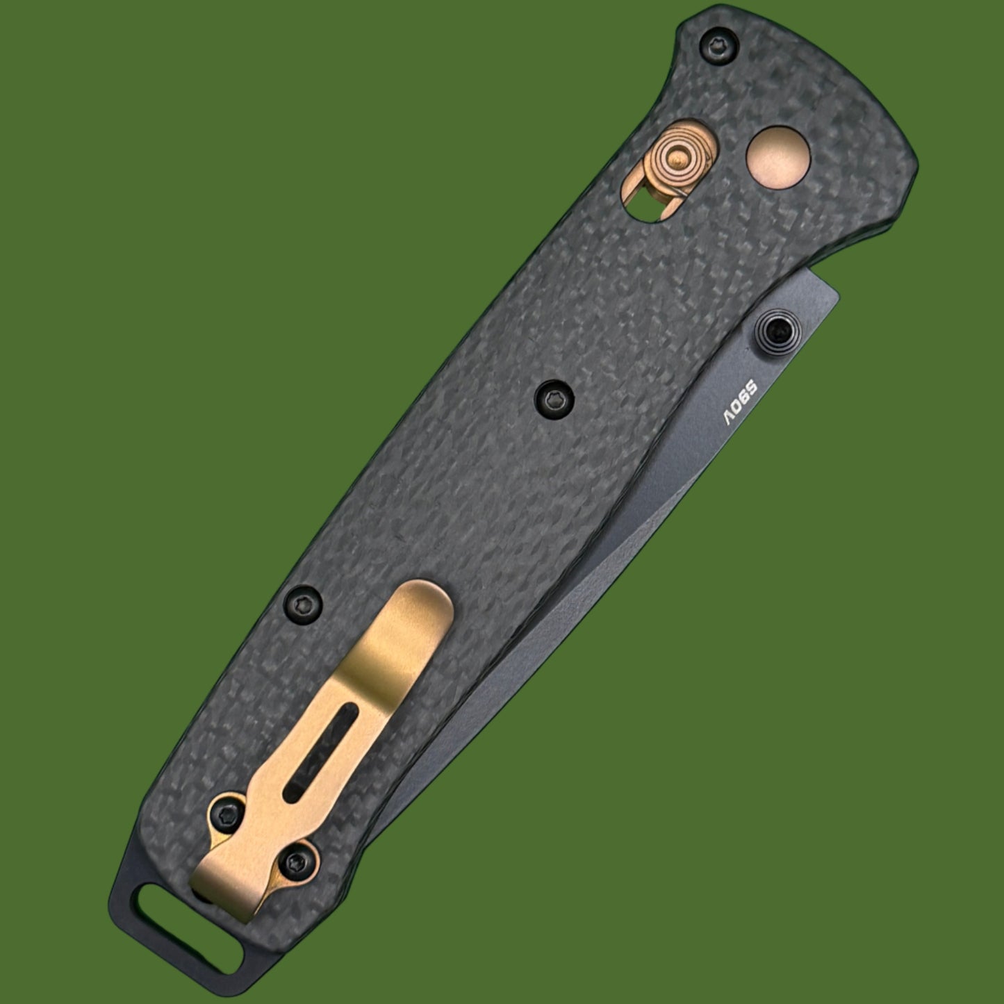 Benchmade Bailout Carbon Fiber, Black S90V Blade 537BK-10