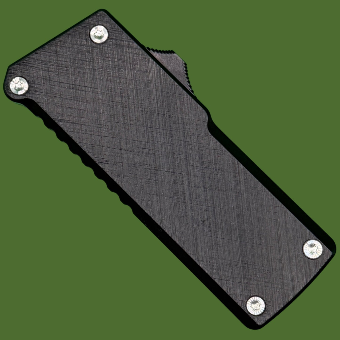 Chaves CHUB Utility OTF Black Crosshatch Aluminum