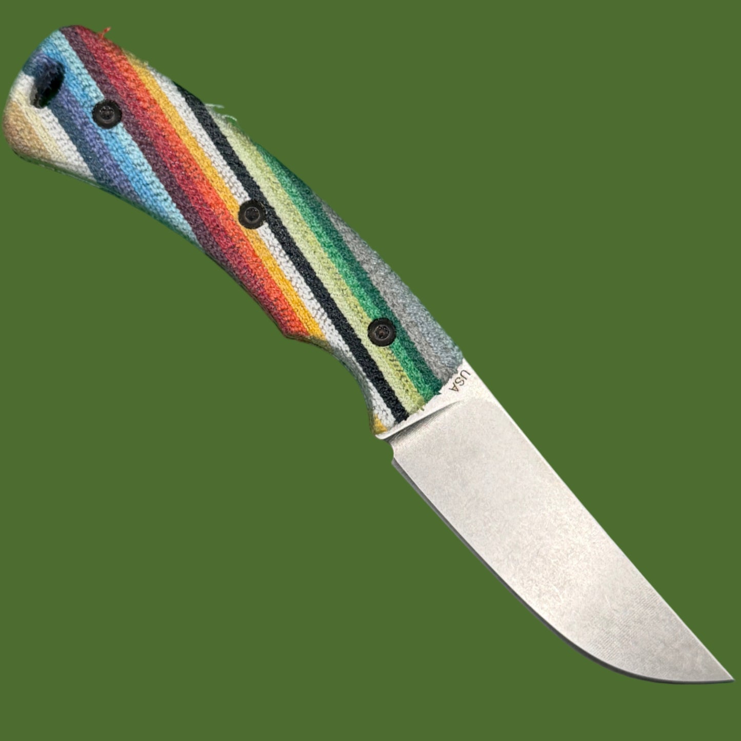 TRM Tagalong Springfield EDC Exclusive Mexican Blanket G-Carta Fixed Blade