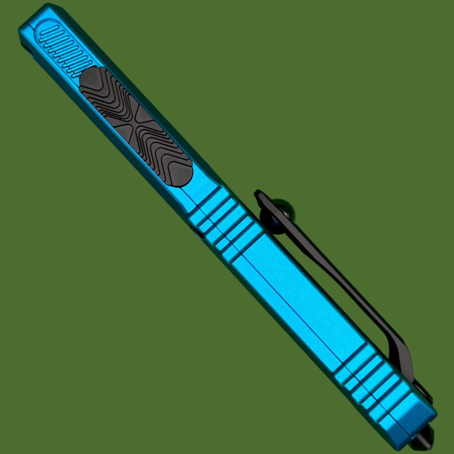 Microtech Ultratech S/E Gen IV Blue Standard 11214-1BL
