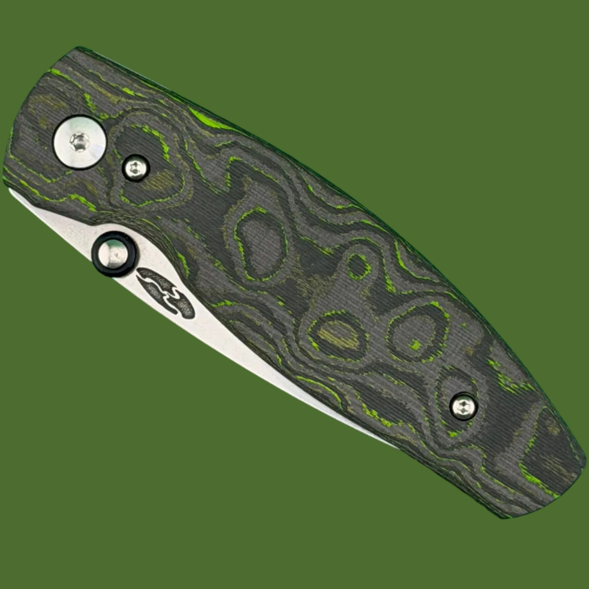 TRM Neutron 2 Linerlock 3D Toxic Moss CamoCarbon