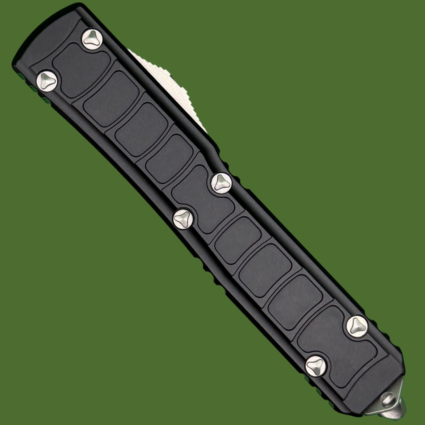 *Pre-Owned* Microtech Ultratech II Bayonet Signature Series Stonewash Standard 120II-10S