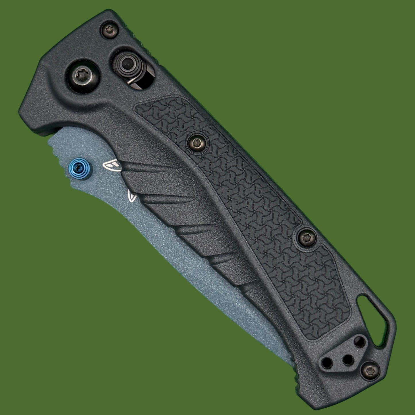 *Pre-Owned* Benchmade Mini Adira Gray/Blue Magnacut