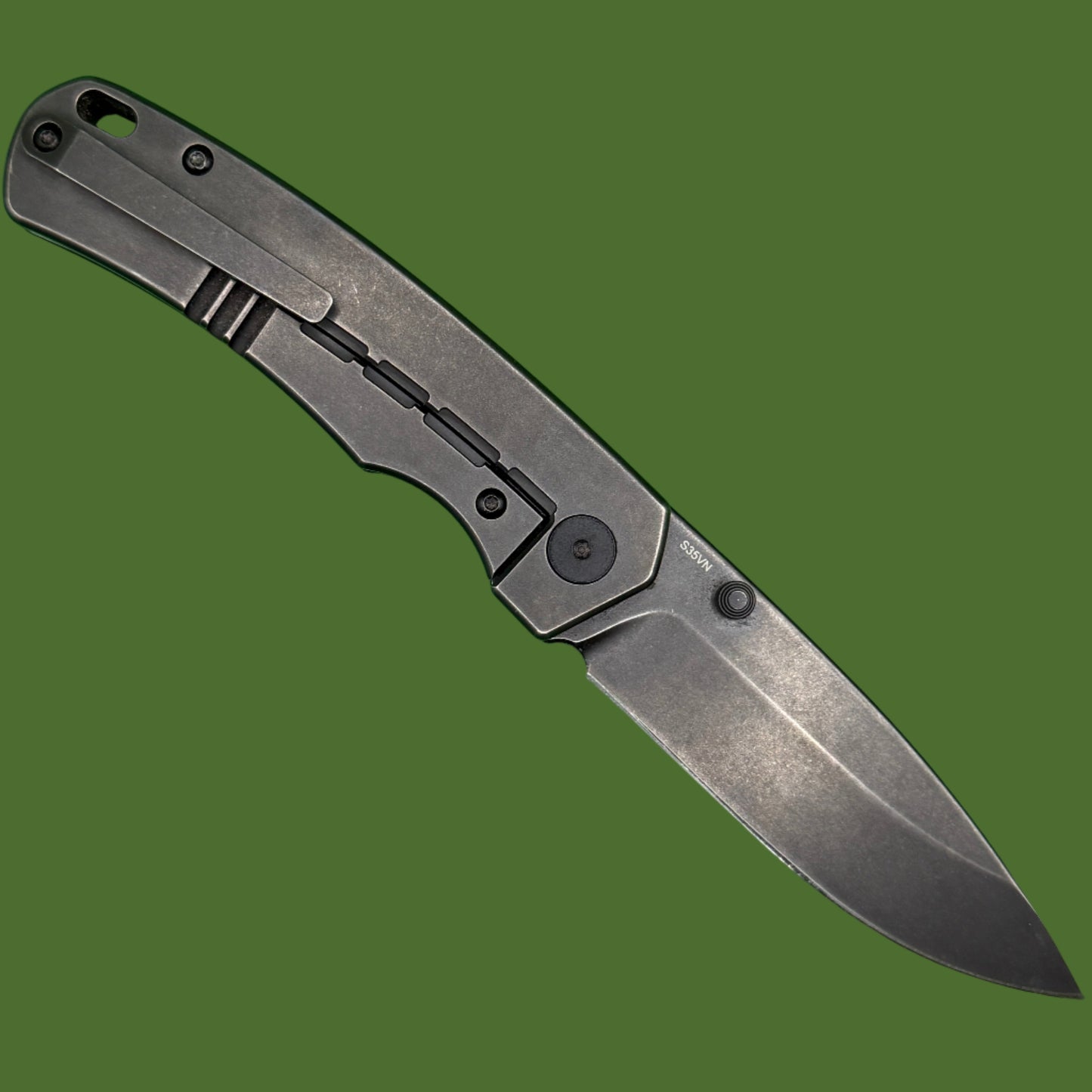 *Pre-Owned* QSP Puffin Titanium Frame Lock Carbon Fiber