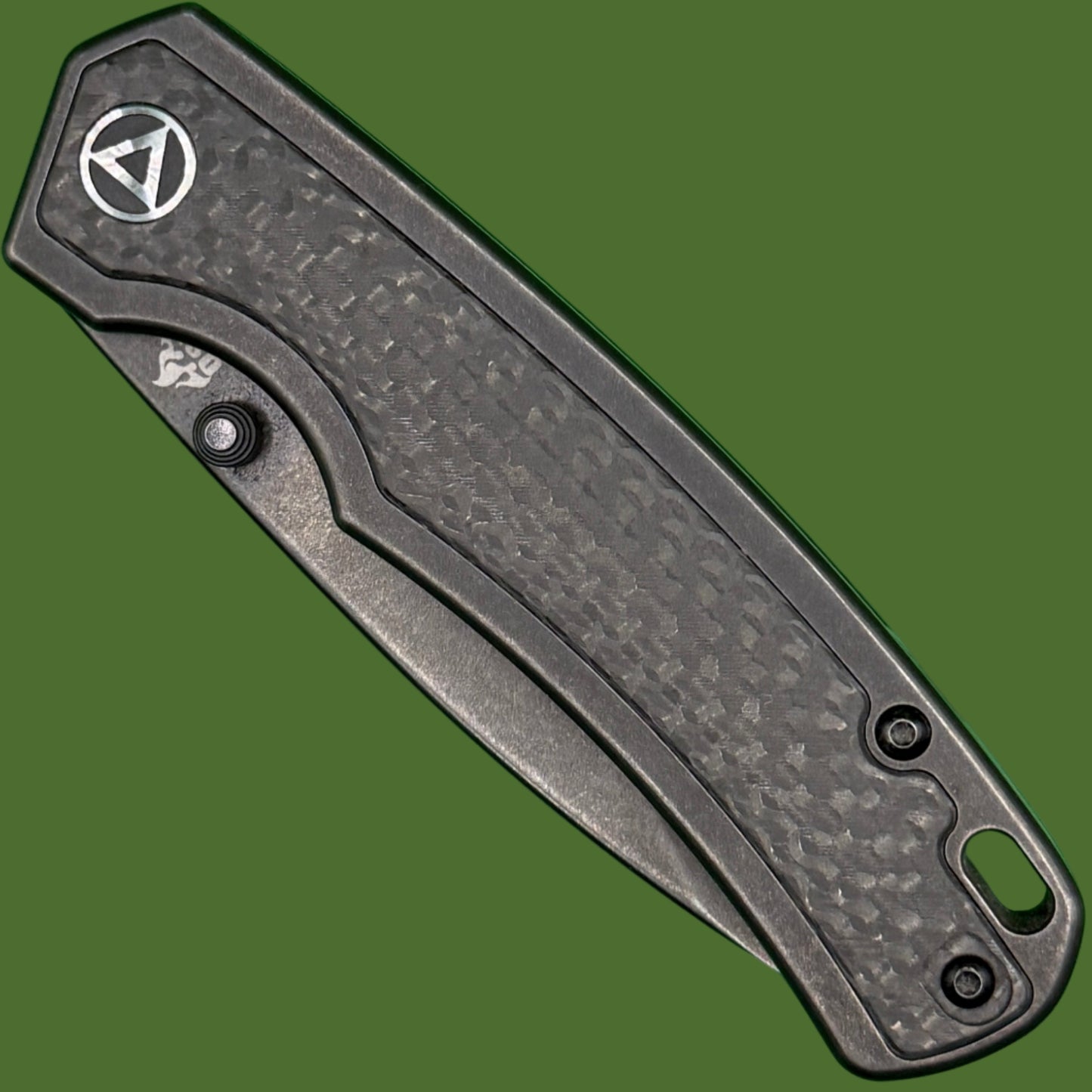 *Pre-Owned* QSP Puffin Titanium Frame Lock Carbon Fiber