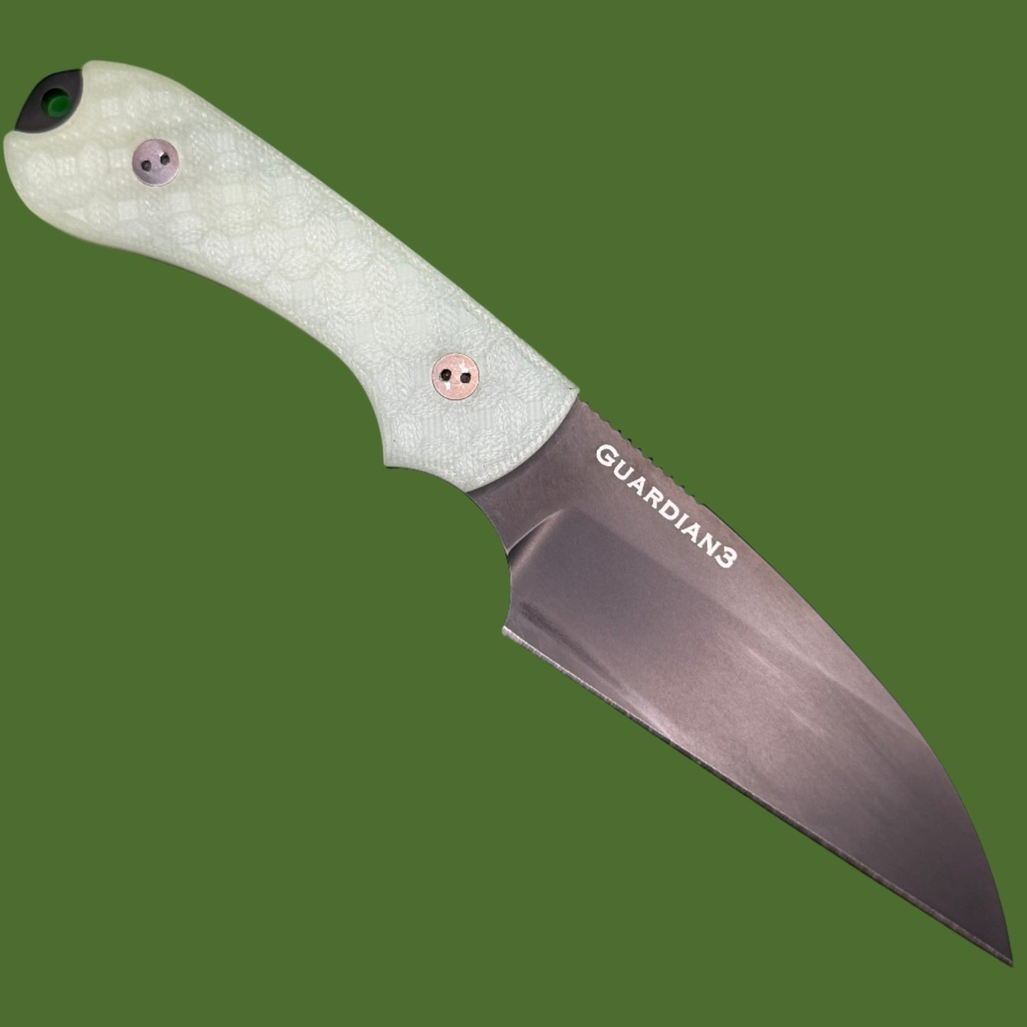 *Pre-Owned* Bradford Guardian 3 Wharncliffe Fixed Blade DLC (Natural G-10)