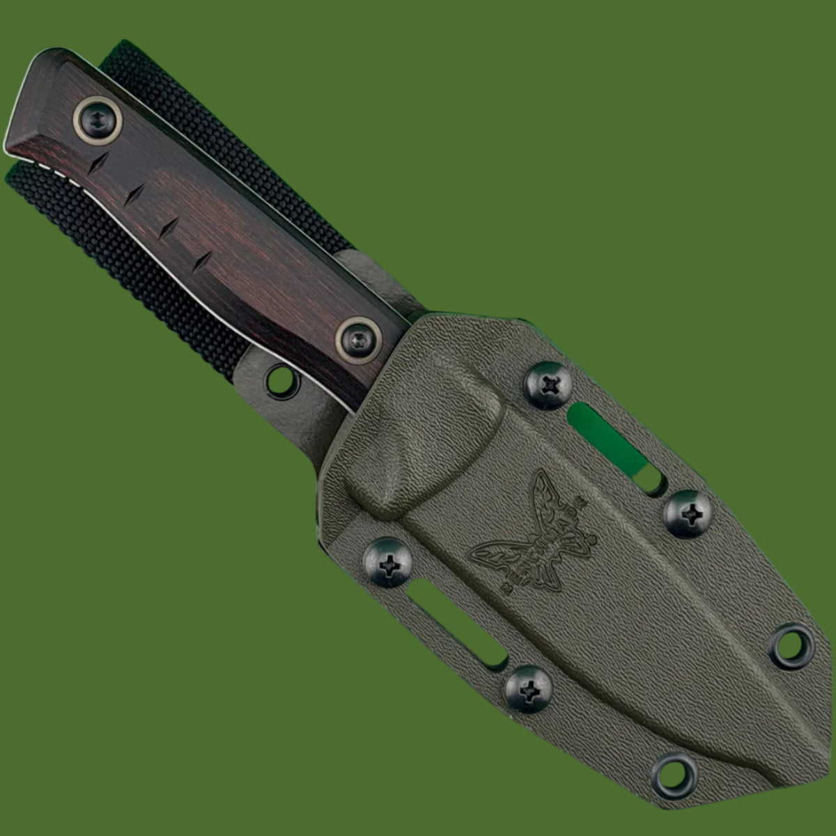 Benchmade Slipridge Fixed Blade Wood 15650