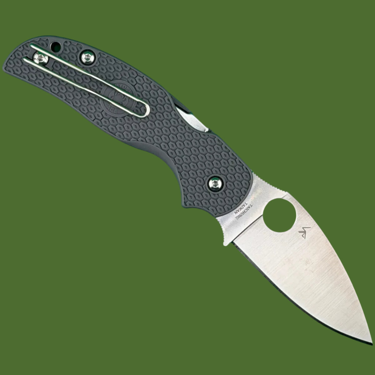 *Pre-Owned* Spyderco Sage 5 Lightweight Grey Maxamet