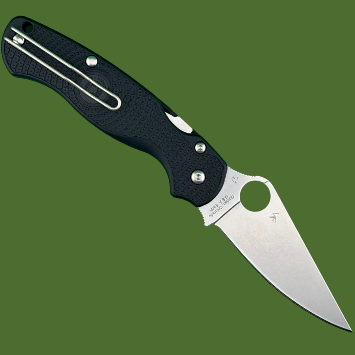 *Pre-Owned* Spyderco Paramilitary 2 Lightweight Black