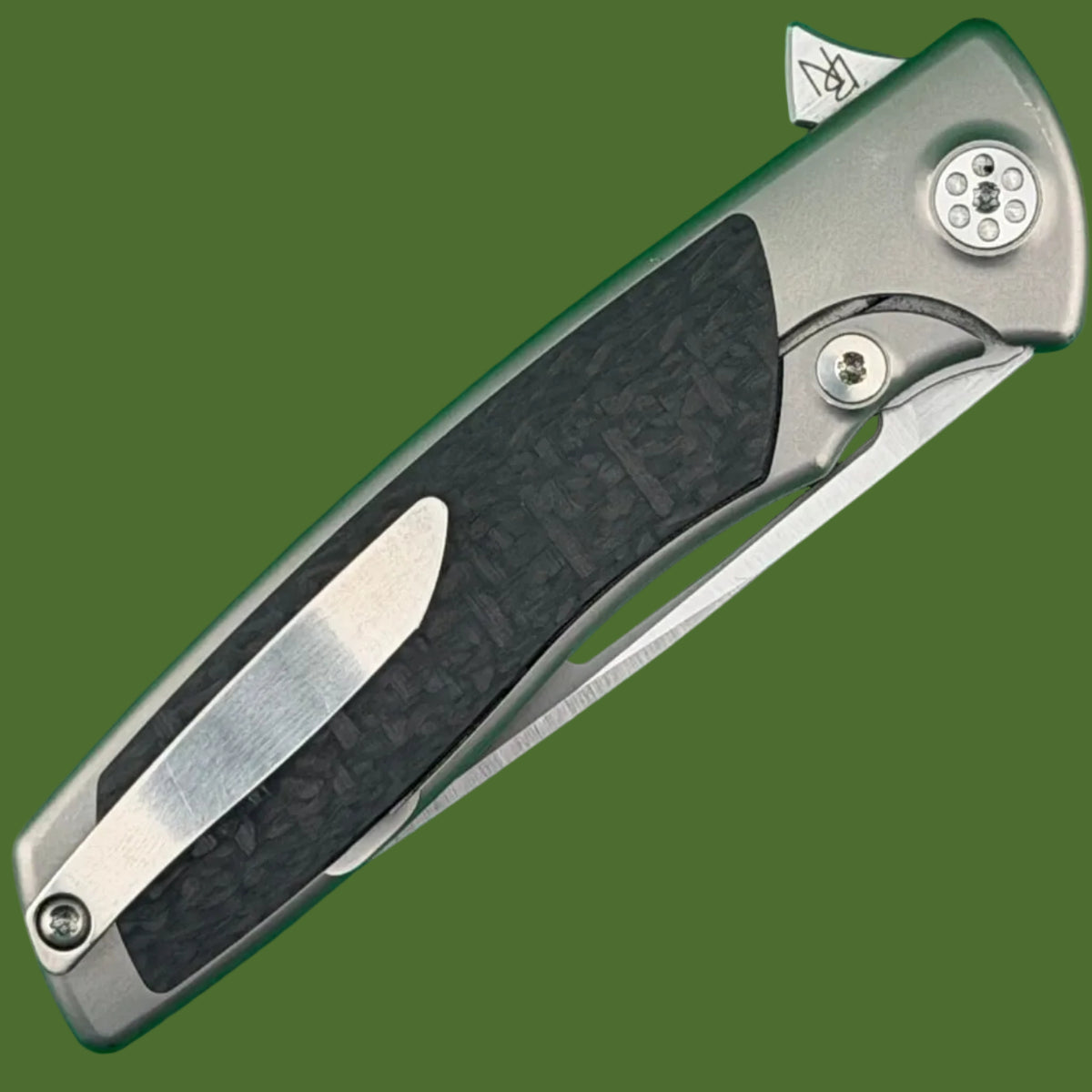 *Pre-Owned* Sharp By Design Mini Evo Drop Point Carbon Fiber