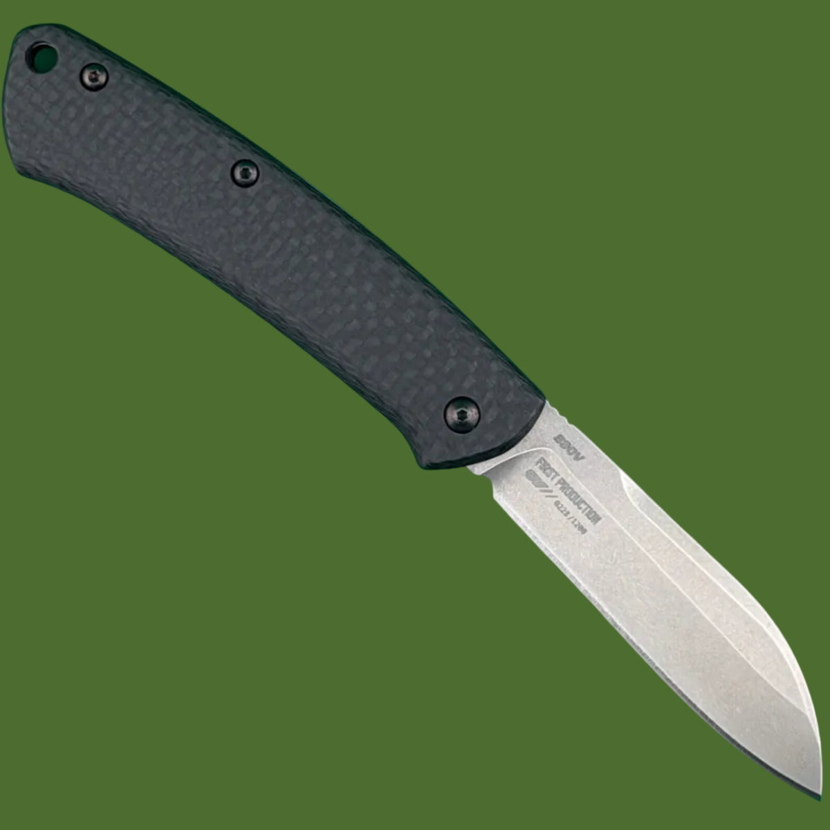 *Pre-Owned* Benchmade Proper Slip Joint Sheepsfoot Carbon Fiber First Production