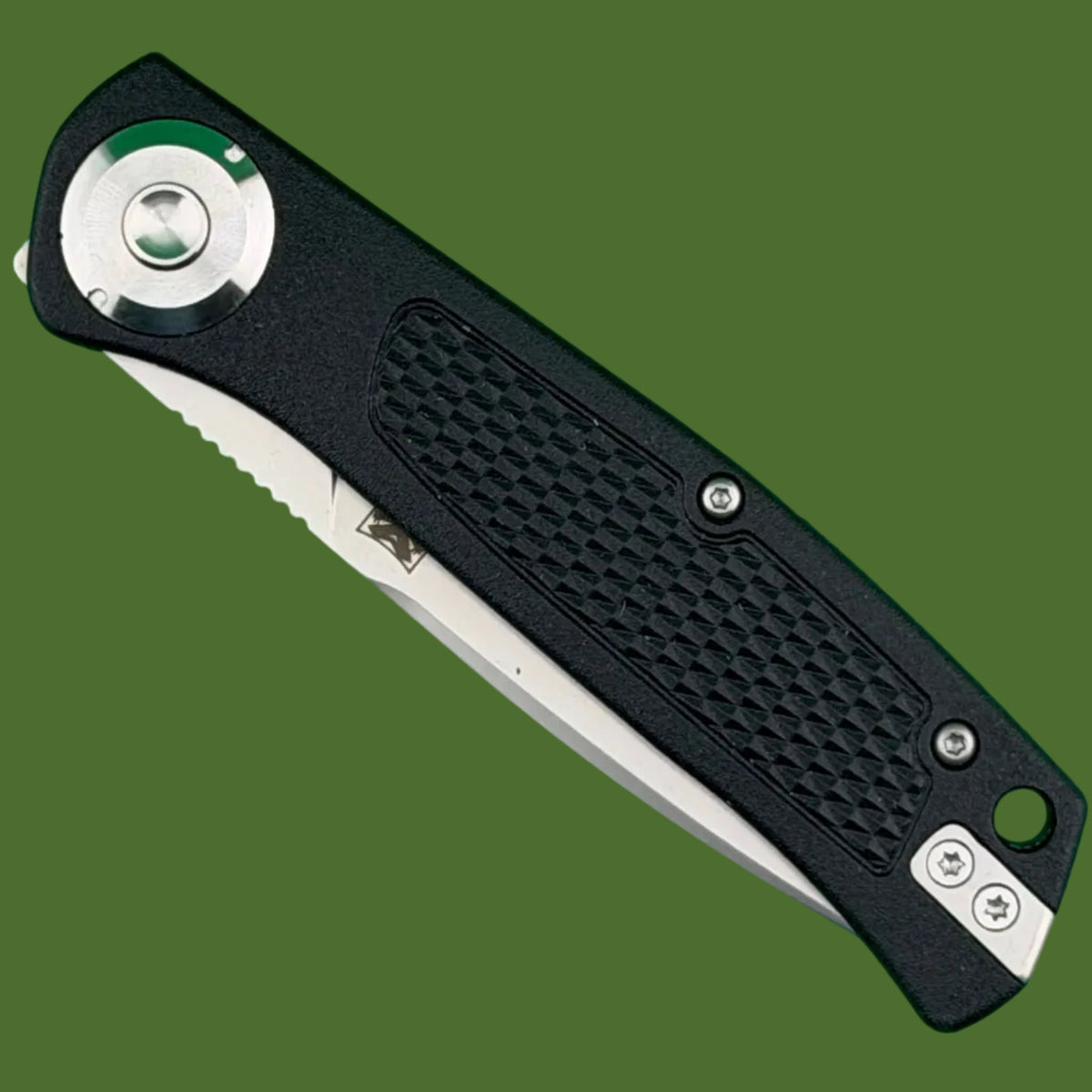 Cobratec EDC Scout Pivot Button Automatic (Black)