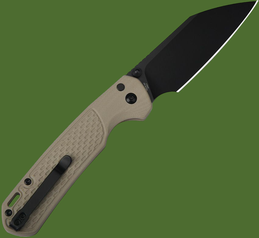 CJRB Large Pyrite Light Button Lock (FDE)
