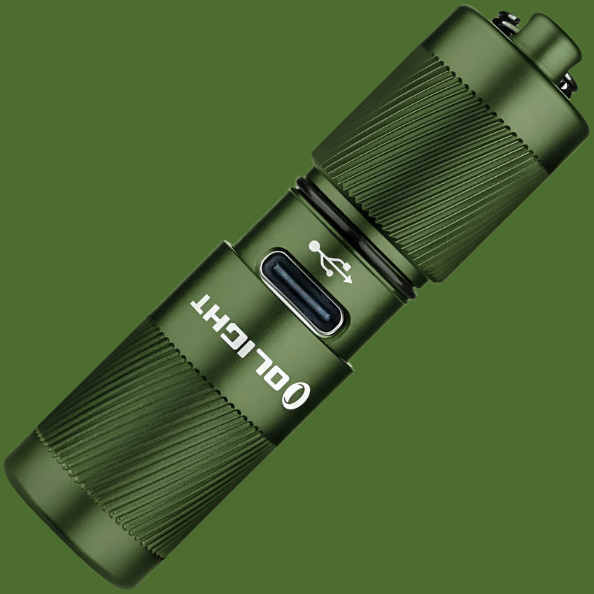 Olight i1R2 EOS Pro Mini Rechargeable Keychain Flashlight (OD Green)